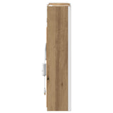 Bathroom Mirror Cabinet Artisan Oak 33 x 11.5 x 50 cm 889222