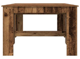 Dinning Table 180 x 85 x 75 cm Engineered Wood Old Wood 3424944
