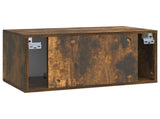 Wall-Mounted TV Cabinet Smoked Oak 59.5 x 31 x 30 cm 899390