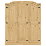 Wardrobe Corona 151.5x52x186 cm Solid Wood Pine 4012158