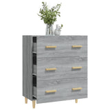 Sideboard Grey Sonoma 70x34x90 cm Engineered Wood 817346