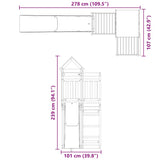 Outdoor Playset Solid Wood Douglas 3278987