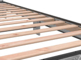 Bed Frame with Headboard Grey Sonoma 80 x 200 cm 8009092