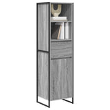 Book Cabinet Grey Sonoma 43 x 36 x 150.5 cm Engineered Wood 886627