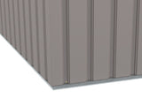 Corrugated Garden Metal Storage Shed Outdoor Equipment Tool Box with Kit Ventilation Doors 9x 4FT T3398P317771