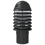 Outdoor Wall Lights 2pcs Black Stainless Steel 4006253