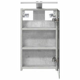 Bathroom Mirror Cabinet Concrete Grey 30 x 10.5 x 50 cm 889018
