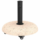 Parasol Base 21kg Yellow Concrete Round 42007320