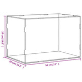 Display Box Transparent 56x36x37 cm Acrylic 154917