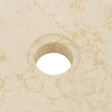 Sink 40x12 cm Marble Cream 142777