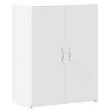 File Cabinet White 60x32x77.5 cm Engineered Wood 840765