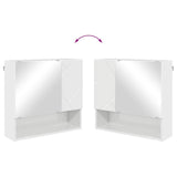 Bathroom Furniture Set Wall-mounted 2 pcs High Gloss White 3392937