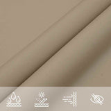 Sunshade Sail Oxford Fabric Rectangular 3x6 m Taupe 135433
