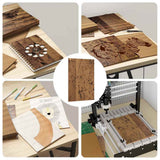 Decor Panels 150 pcs Old Wood 15 x 21 x 0.27 cm Engineered Wood 885555