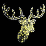 Reindeer Head with 140 LEDs Warm white 60 cm Acrylic 42019061