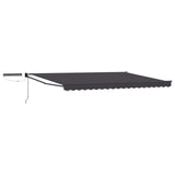 Electric Retractable Awning Anthracite 4.5 x 3 m 3420161