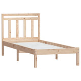 Bed Frame without Mattress Small Single Solid Wood 3100549
