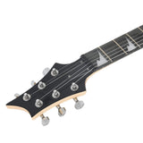Electric Guitar for Beginner with Bag Brown and Black 4/4 39" 70186