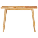 Dinning Table Natural 100 x 35 x 75 cm Solid Mango Wood 4104622