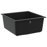 Sink Black 430 x 460 mm 80% Quartz and 20% Resin 42028420