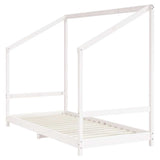 Kids Bed Frame White 90x190 cm Solid Wood Pine 835713