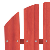Garden Chair Red Solid fir wood Medium Ergonomic 315873