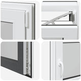 Basement Window "RISOR" 120x60 cm Tilt&Turn DIN Right Anthracite 4108418