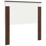 Headboard with Headboard Brown Oak 100 cm Engineered wood 887799