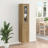 Highboard 2 pcs Artisan Oak Engineered Wood 3415901