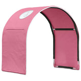 Bed Tunnel for Kids Loft Bed 2 pcs Pink Polyester 893705