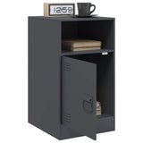 Bedside Cabinet Anthracite 34.5x39x62 cm Steel 841767