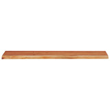 Table Top 120x40x2.5 cm Rectangular Solid Wood Acacia Live Edge 370254