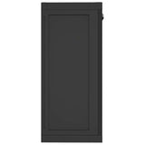 Outdoor Storage Cabinet Black 65x37x85 cm PP 364204