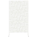 Privacy Screen White 100 x 50 x 180 cm Steel 868550