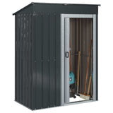Garden Sheds Anthracite 137 x 81 x 180 cm Metal 42011291