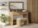 Dressing Table Artisan Oak 75.5 x 41 x 135 cm Engineered Wood 865117