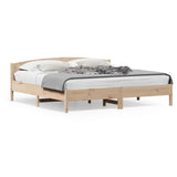 Bed Frame without Mattress 180x200 cm Super King Solid Wood Pine 3216191