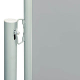 Patio Retractable Side Awning 117x600 cm Grey 317950