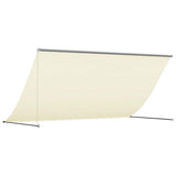 Retractable Awning Cream 300x150 cm Fabric and Steel 368761