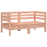 Garden Sofas Corner 2 pcs Solid Wood Douglas 837989