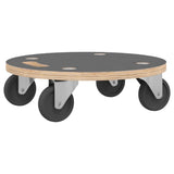 Transport Trolleys 2 pcs Round 38x11.5 cm 154892