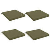 4-Piece Seat Cushions SOEST 4 pcs 100% Polyester Olive Green 944876