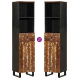 Bathroom Cabinet 38x33x160 cm Solid Wood Reclaimed 352000