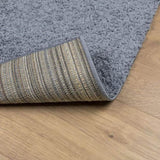 Shaggy Rug PAMPLONA High Pile Modern Blue 140x200 cm 375323