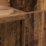 Record Cabinet with Shelf with Door Old Wood 121 x 38 x 48 cm 881789