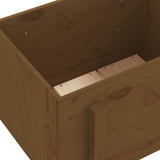 Garden Planter Honey Brown 62x50x57 cm Solid Wood Pine 825208