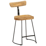 Bar Stools 2 pcs 49x43x79 cm Solid Wood Mango 4013523
