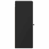 Wall-Mounted Cabinet Black 33 x 34.5 x 90 cm Engineered Wood 898076