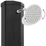 Solar Shower with Shower Head and Faucet PVC, ABS, Zinc Alloy 42039812