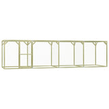 ZNTS Chicken Cage 6x1.5x1.5 m Steel 170744